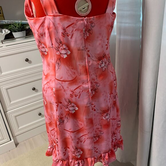 Homemade Summer Pink Dress - Picture 3 of 7